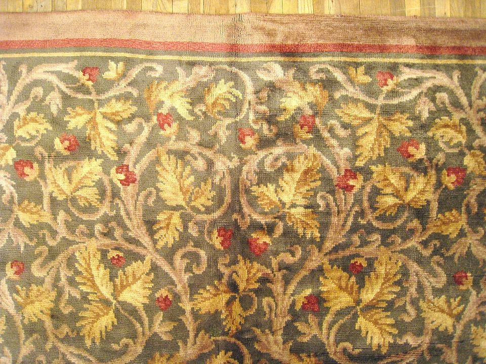 Antique English Arts & Crafts Rug 20'3" H x 13'1" W - 3
