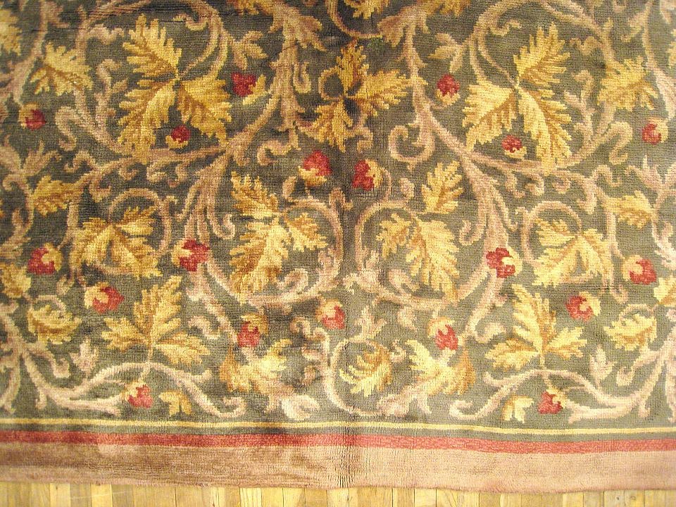 Antique English Arts & Crafts Rug 20'3" H x 13'1" W - 4