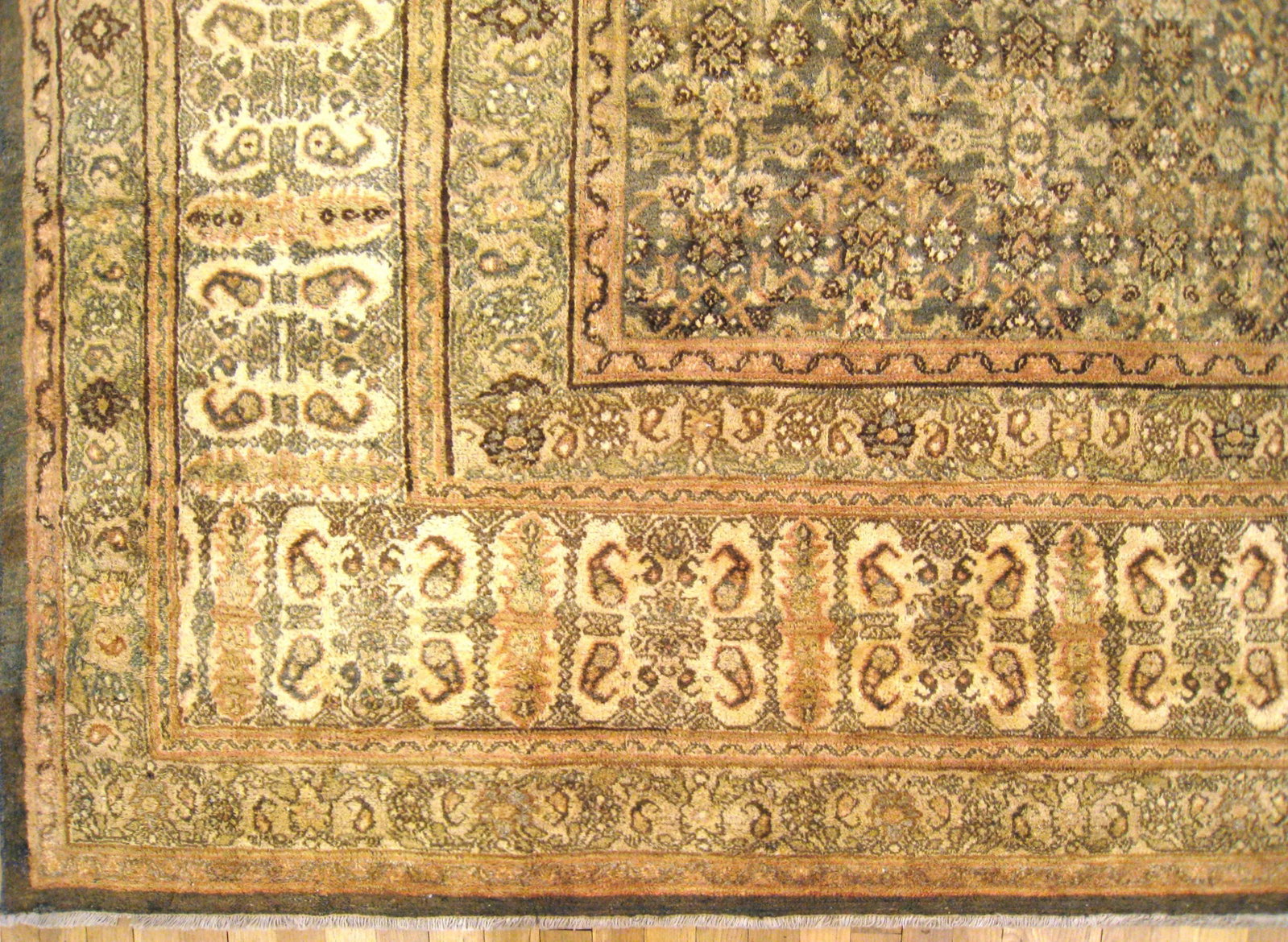 Antique Persian Bibikabad Rug 19'0" H x 12'0" W - 3
