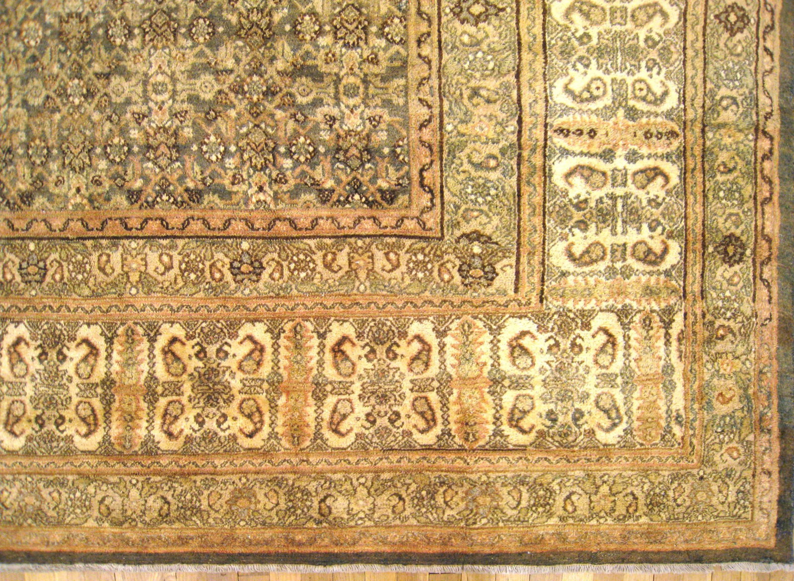 Antique Persian Bibikabad Rug 19'0" H x 12'0" W - 4