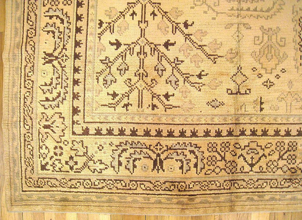 Antique Turkish Oushak Rug 18'7" H x 11'7" W - 3