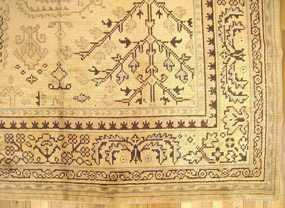 Antique Turkish Oushak Rug 18'7" H x 11'7" W - 4