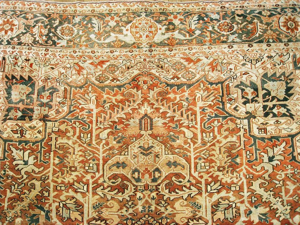 Vintage Persian Heriz Rug 18'5" H x 11'7" W - 7