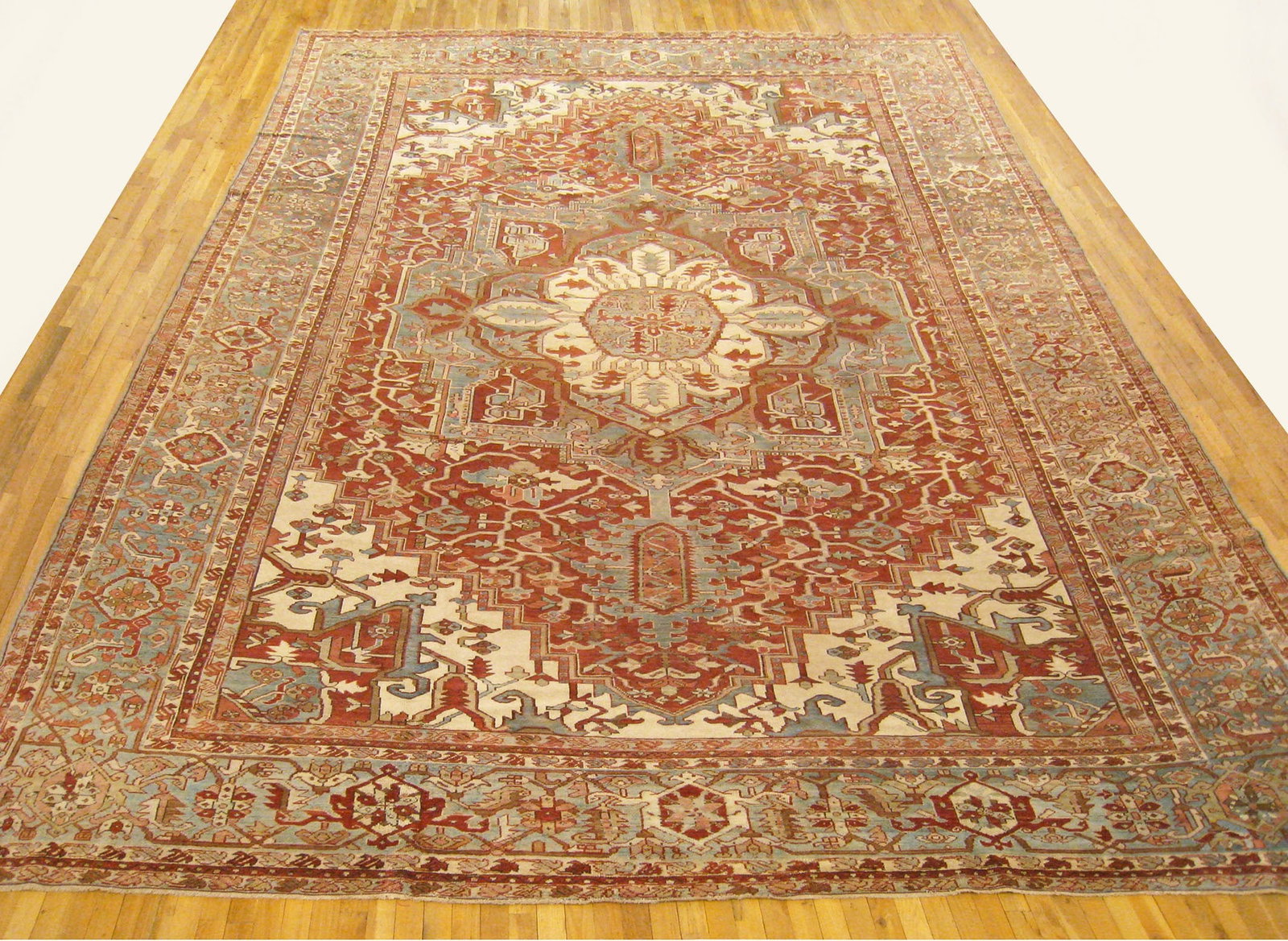 Antique Persian Serapi Rug 17'8" H x 11'9" W - 2
