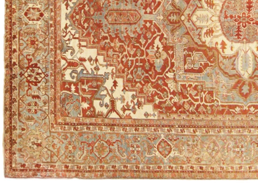 Antique Persian Serapi Rug 17'8" H x 11'9" W - 3
