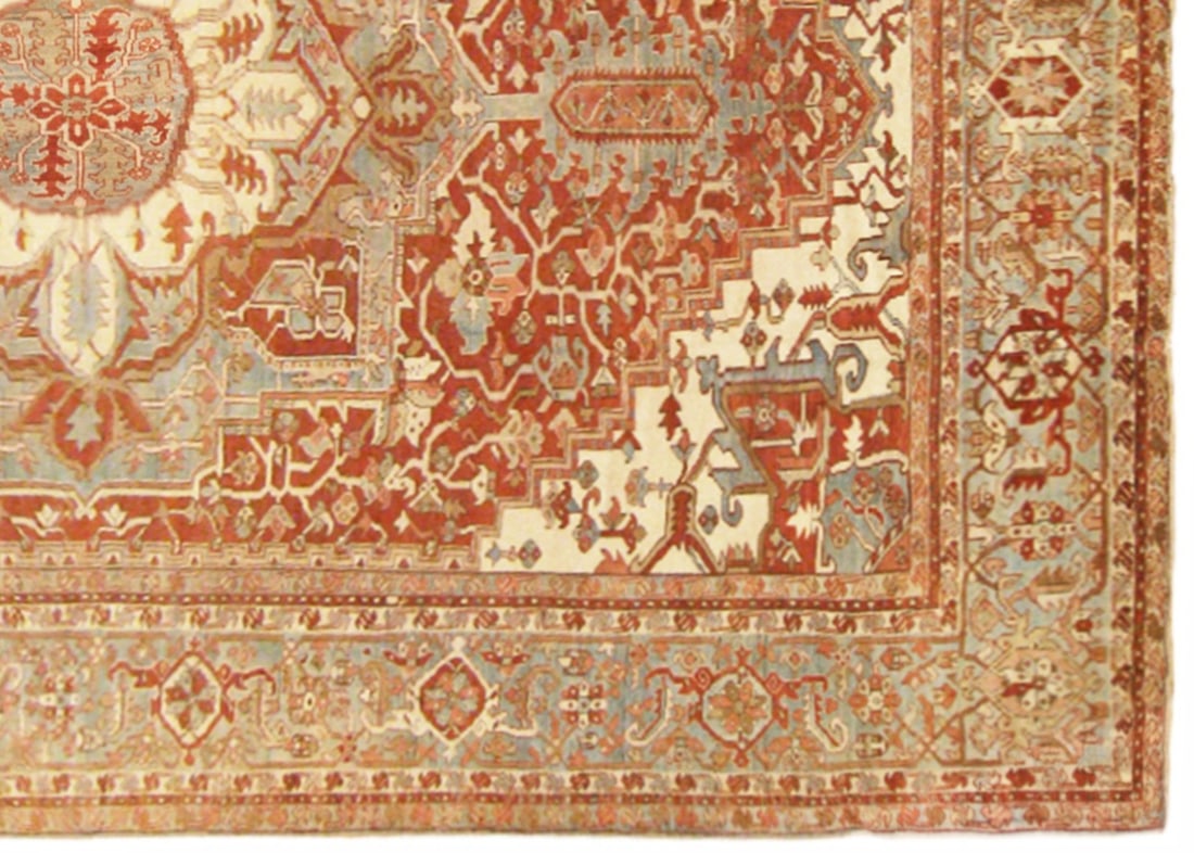 Antique Persian Serapi Rug 17'8" H x 11'9" W - 4