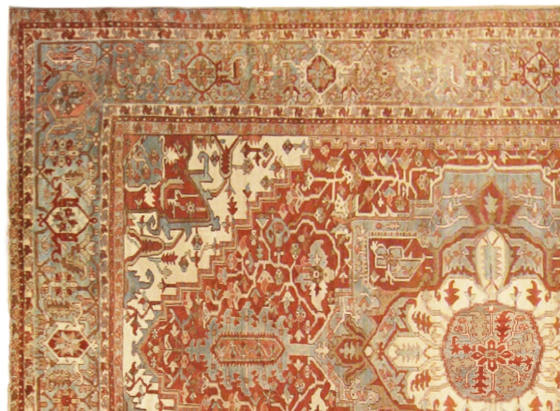 Antique Persian Serapi Rug 17'8" H x 11'9" W - 5