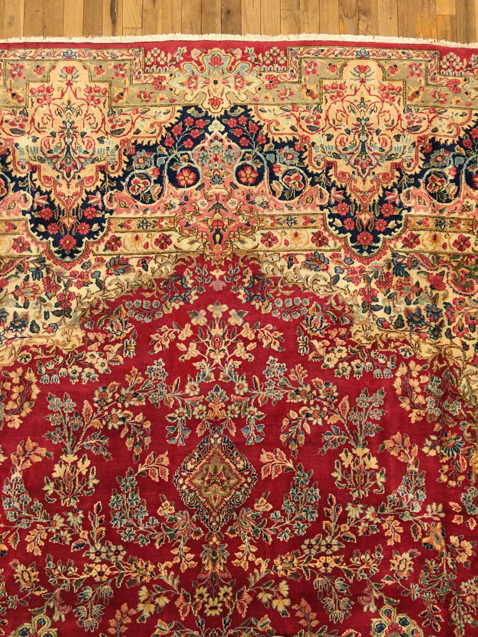 Antique Persian Kerman Rug 17'7" H x 11'9" W - 7