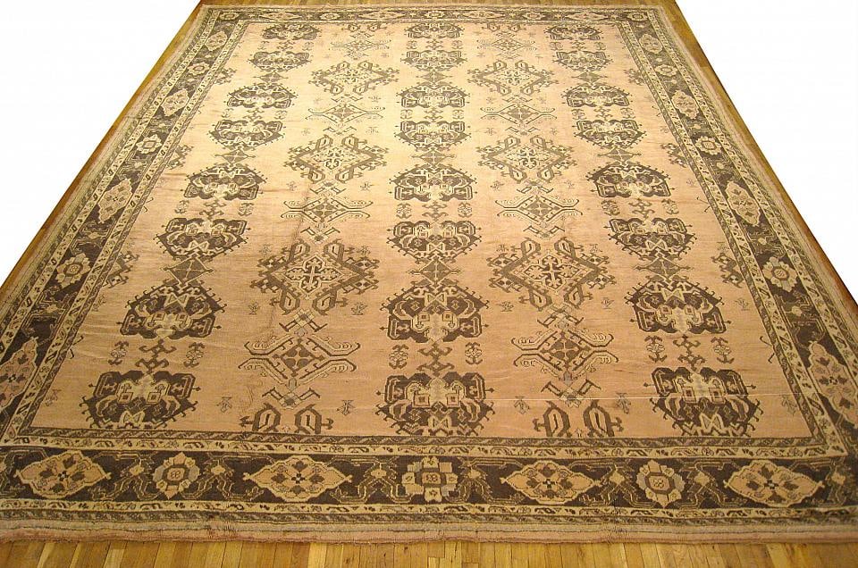 Vintage Turkish Oushak Rug 17'4" H x 13'5" W - 2