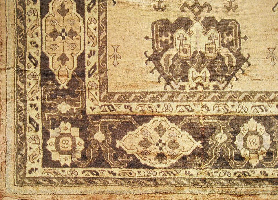 Vintage Turkish Oushak Rug 17'4" H x 13'5" W - 3