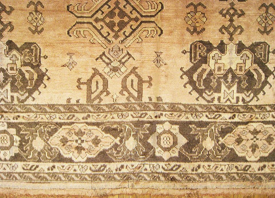 Vintage Turkish Oushak Rug 17'4" H x 13'5" W - 4