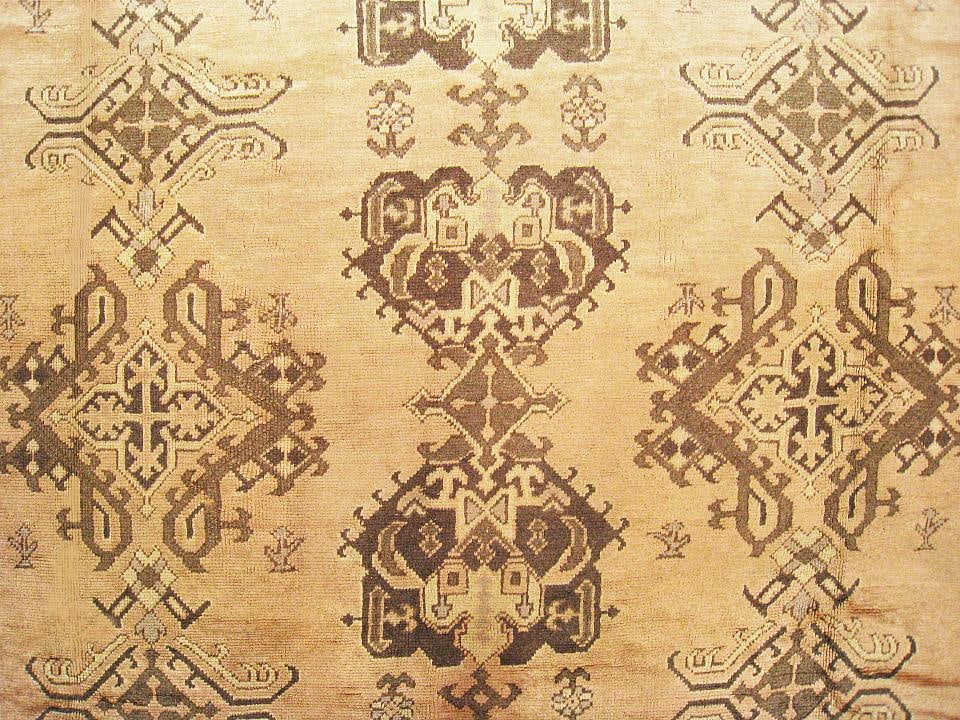 Vintage Turkish Oushak Rug 17'4" H x 13'5" W - 6