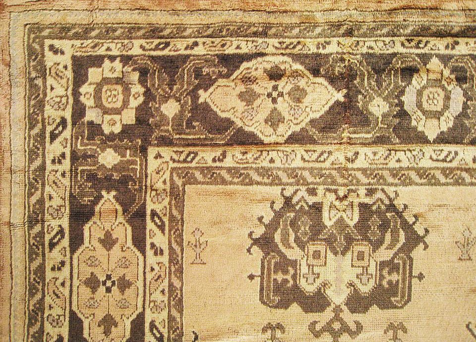 Vintage Turkish Oushak Rug 17'4" H x 13'5" W - 7