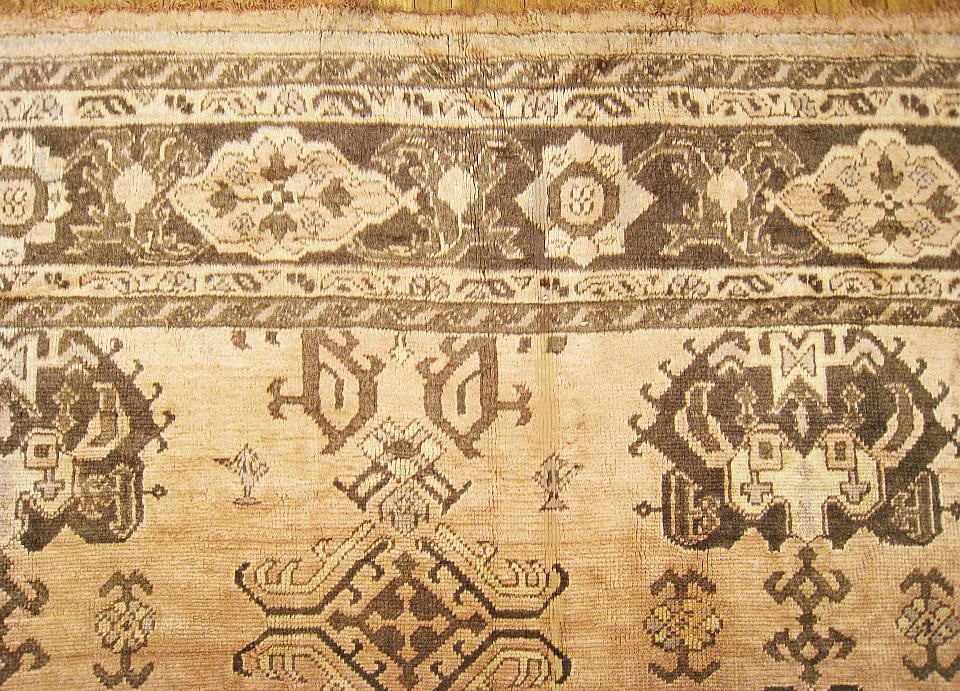 Vintage Turkish Oushak Rug 17'4" H x 13'5" W - 8