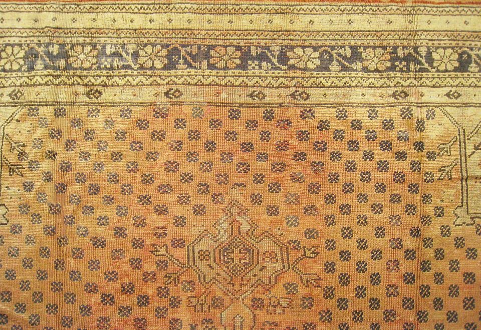 Vintage Turkish Oushak Rug 17'0" H x 12'0" W - 7
