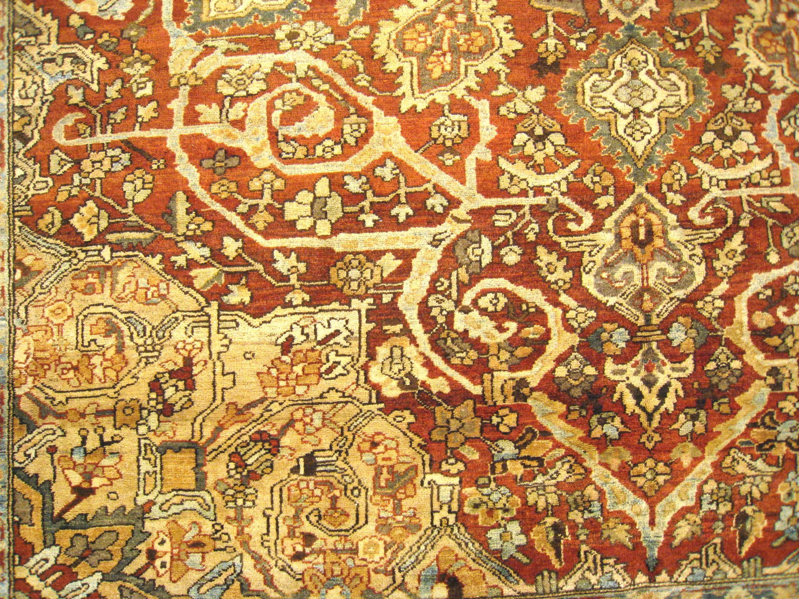 Antique Persian Baktiari Rug 16'1" H x 12'5" W - 4