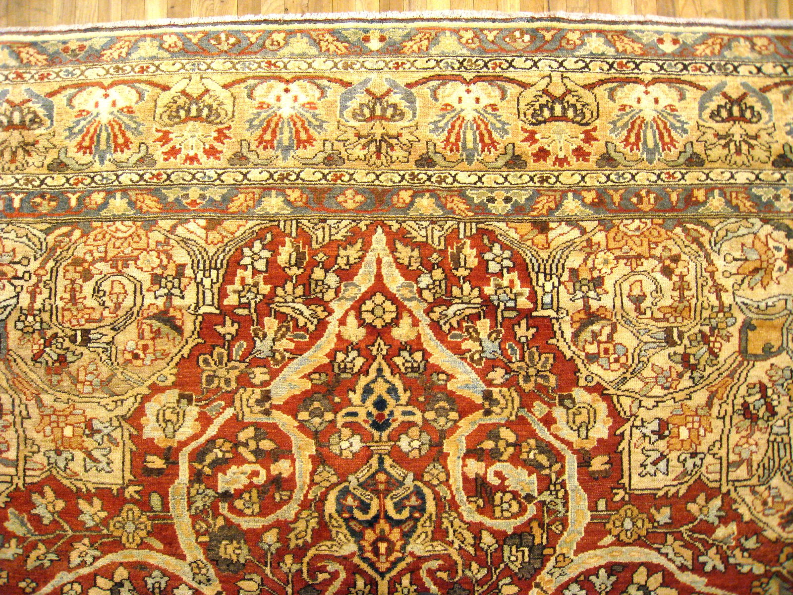 Antique Persian Baktiari Rug 16'1" H x 12'5" W - 7