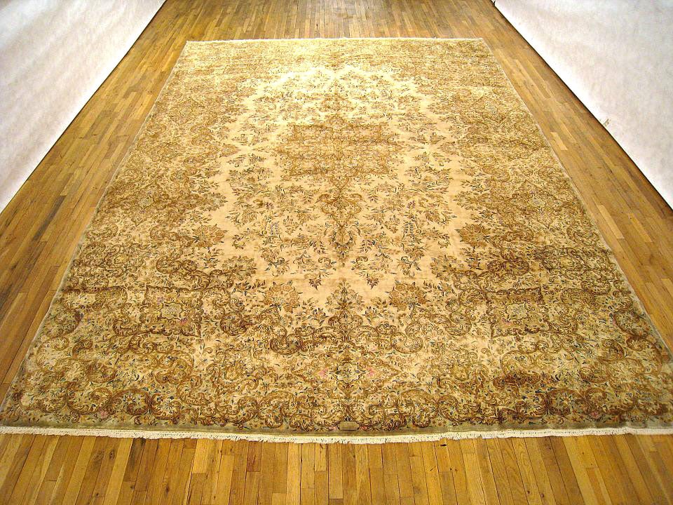 Vintage Persian Kerman Rug 16'0" H x 11'0" W - 2