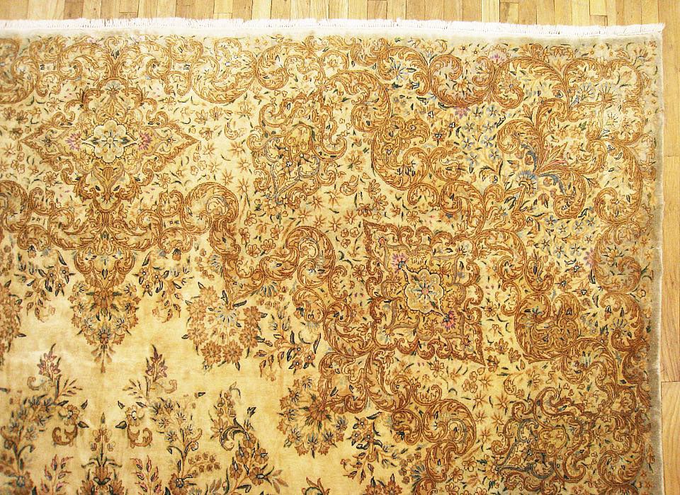 Vintage Persian Kerman Rug 16'0" H x 11'0" W - 7