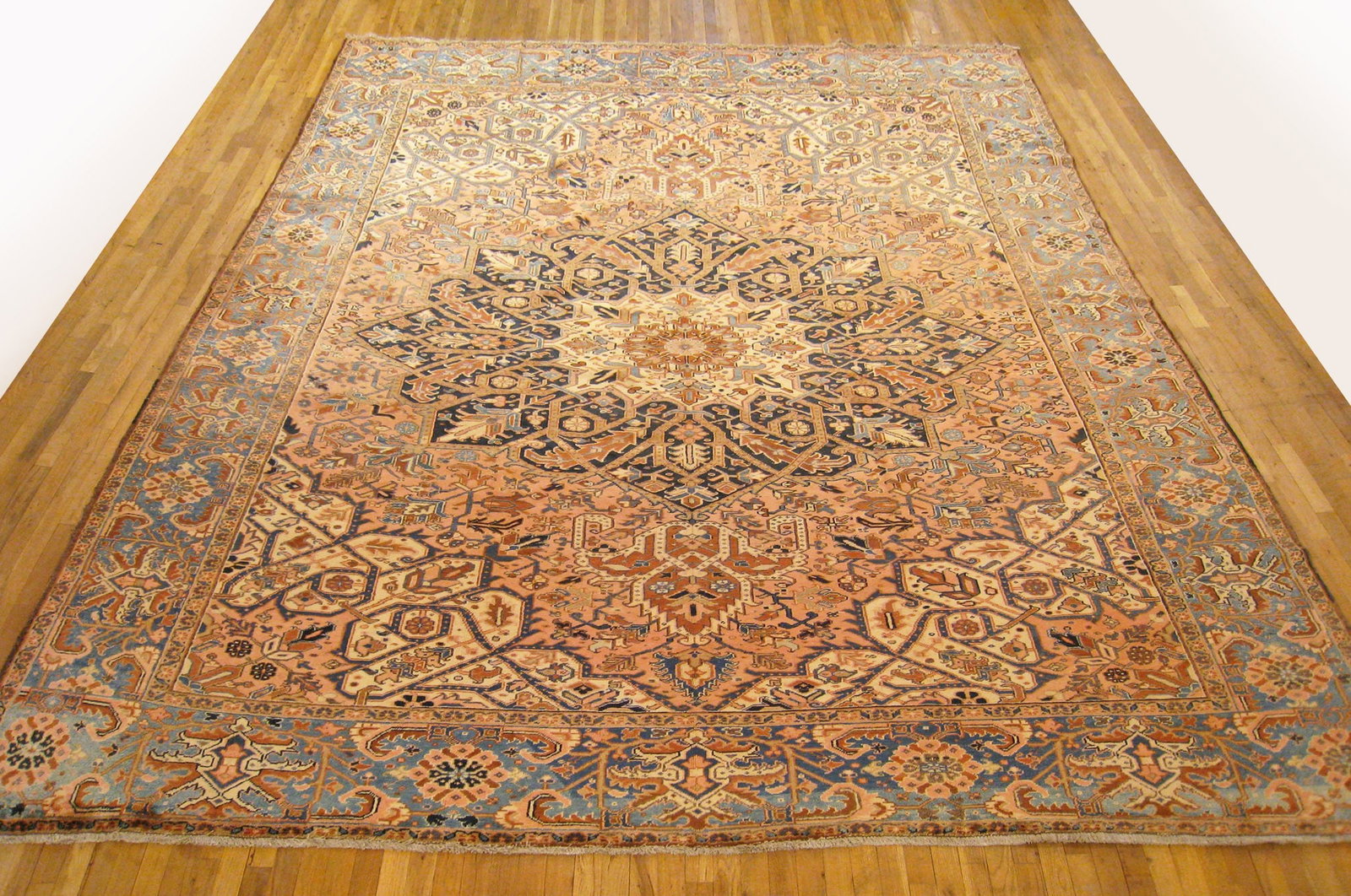 Vintage Persian Heriz Rug 14'8" H x 11'2" W - 2