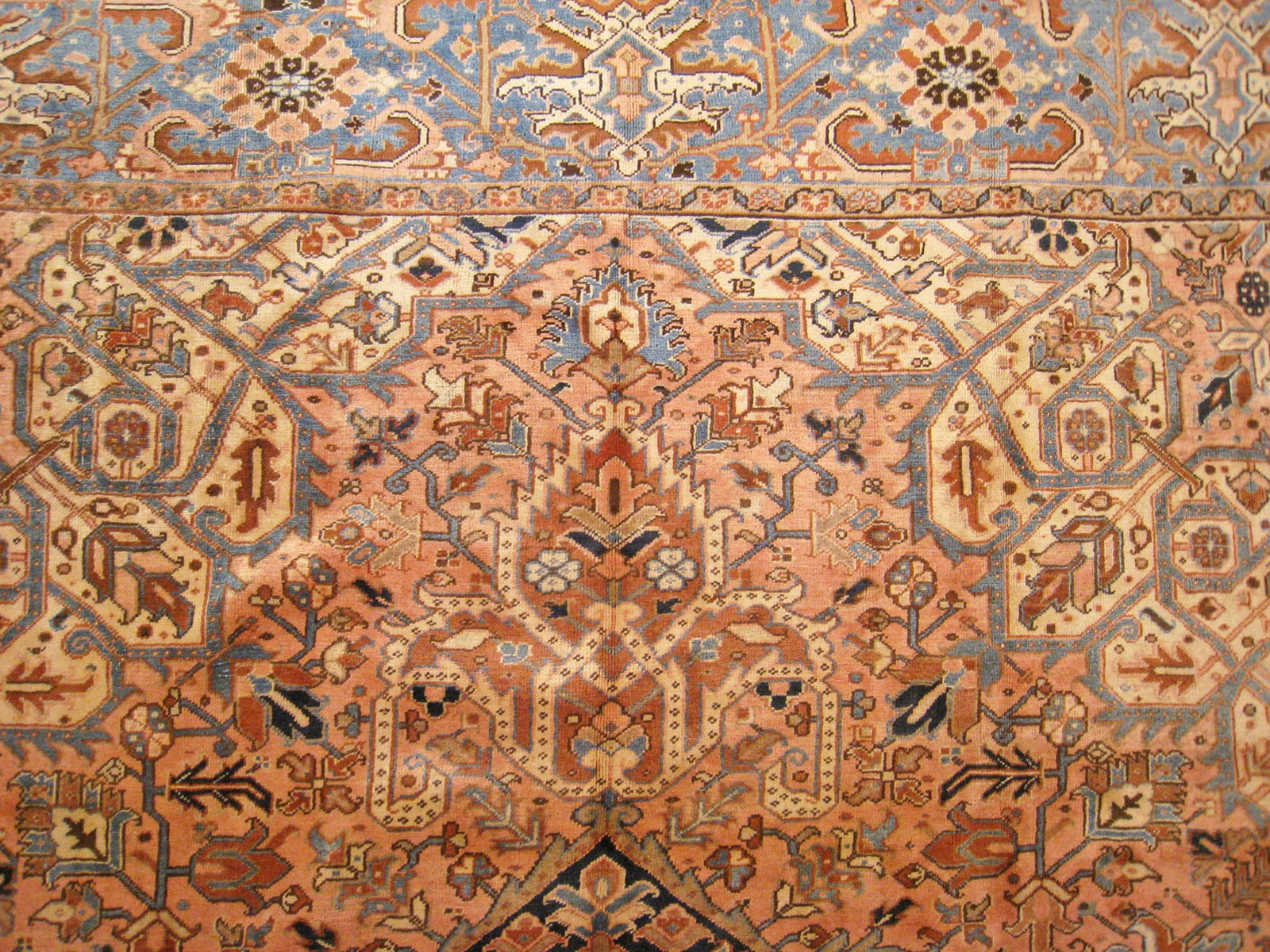 Vintage Persian Heriz Rug 14'8" H x 11'2" W - 7