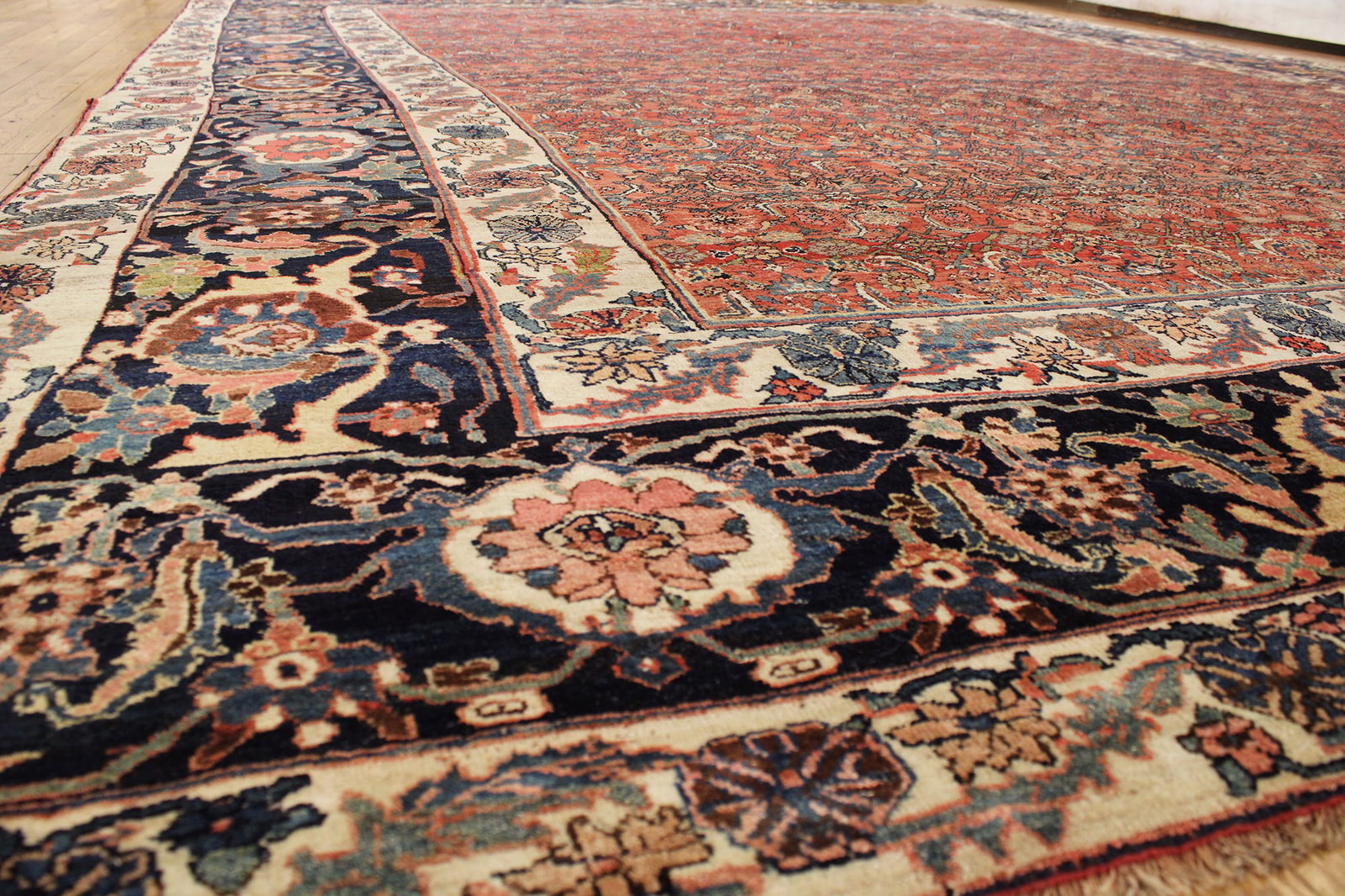 Antique Persian Bidjar Rug 14'4" H x 11'3" W - 10