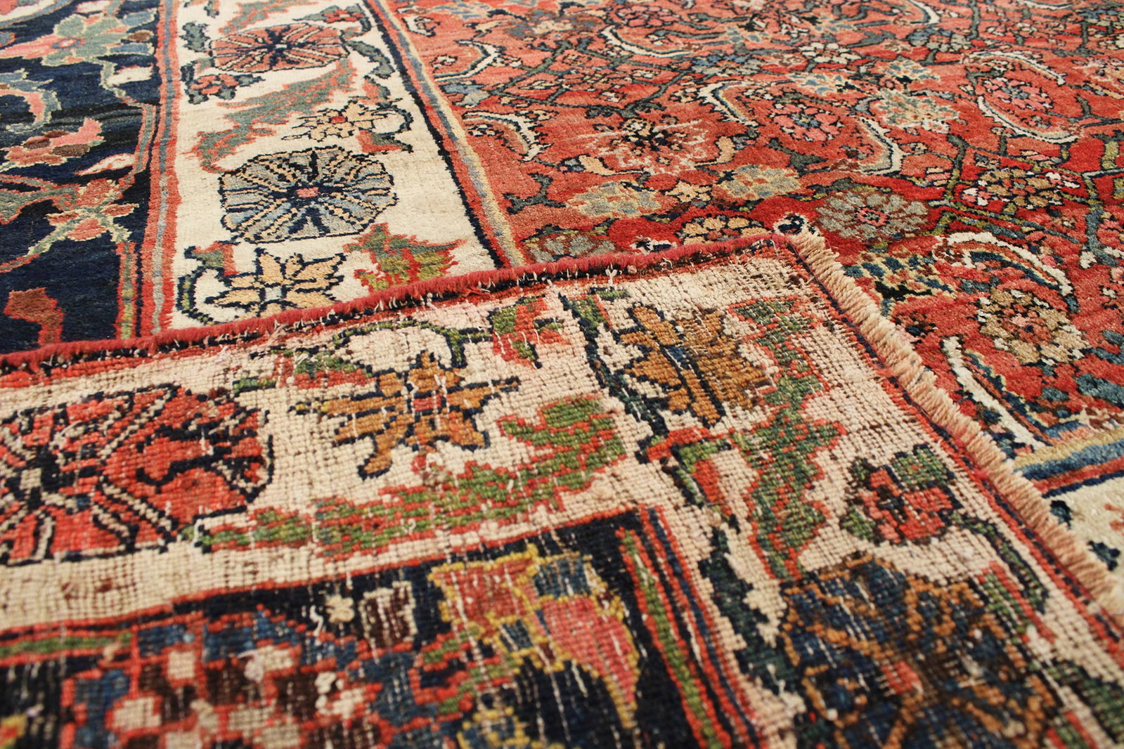 Antique Persian Bidjar Rug 14'4" H x 11'3" W - 11