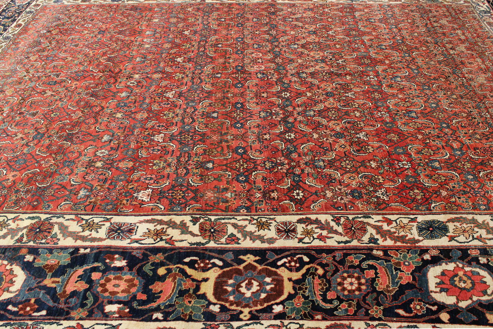 Antique Persian Bidjar Rug 14'4" H x 11'3" W - 12