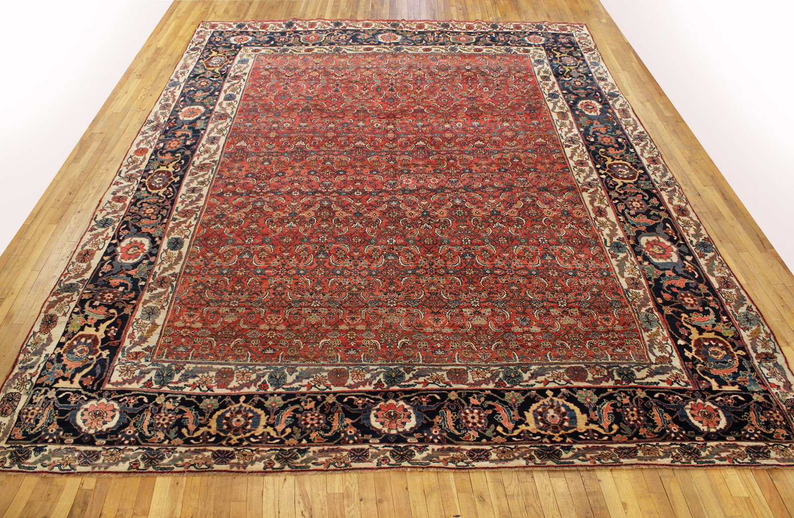 Antique Persian Bidjar Rug 14'4" H x 11'3" W - 2
