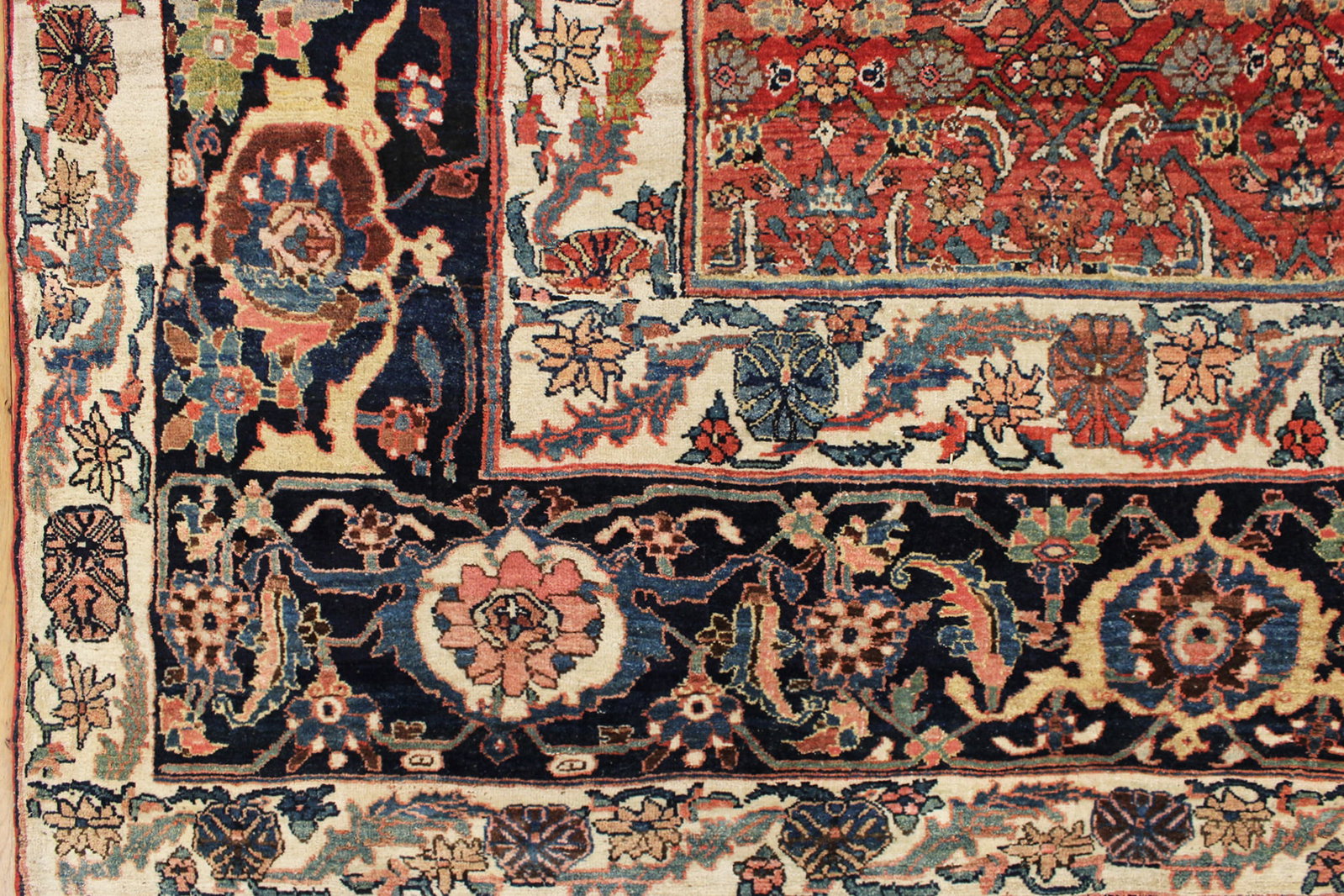 Antique Persian Bidjar Rug 14'4" H x 11'3" W - 3