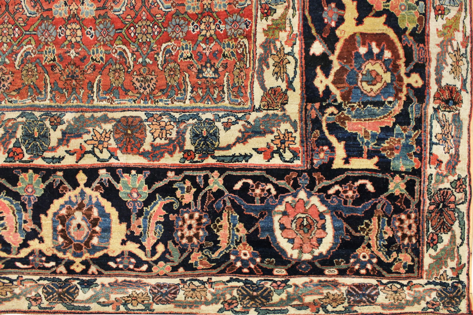 Antique Persian Bidjar Rug 14'4" H x 11'3" W - 4