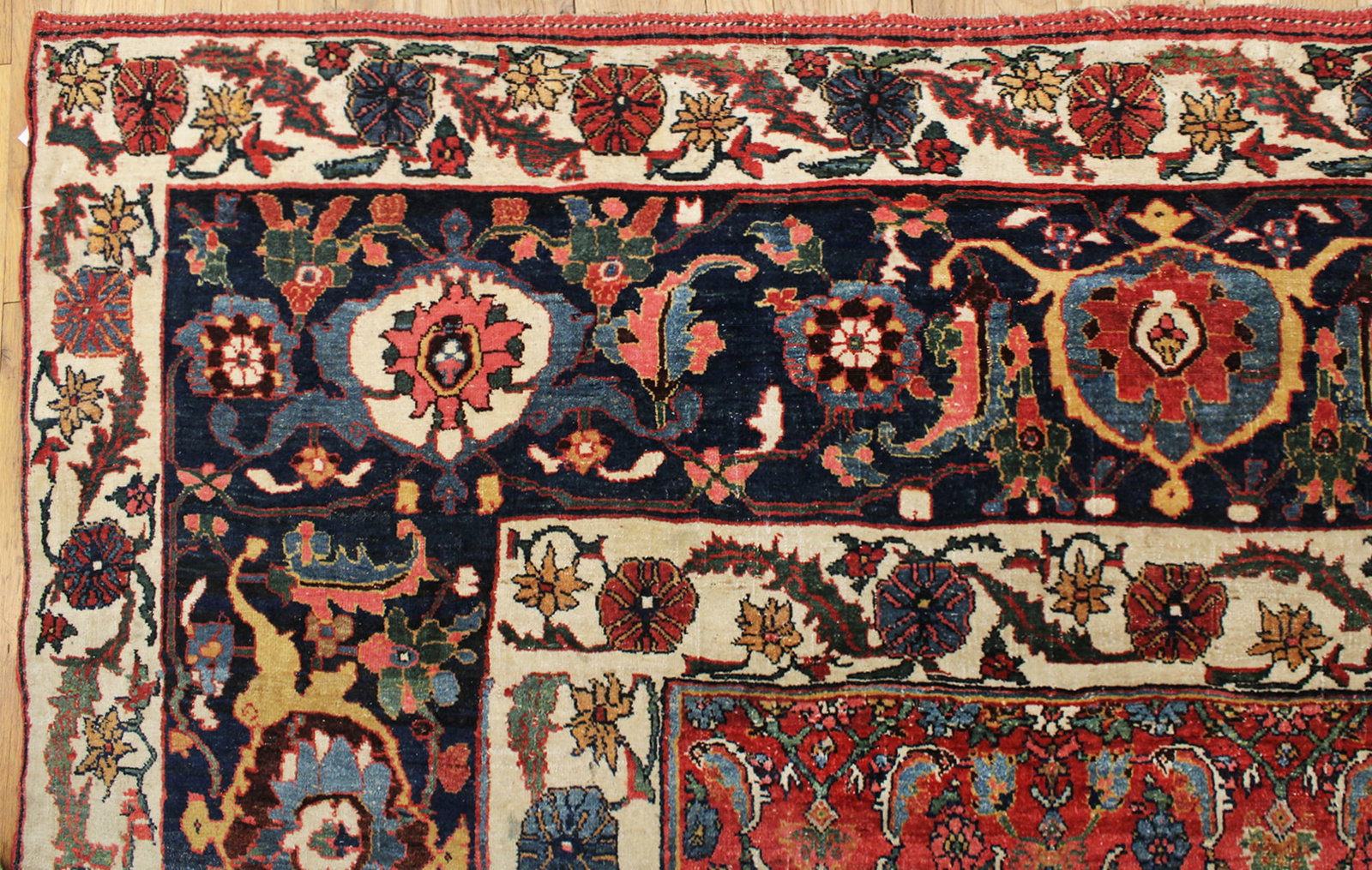 Antique Persian Bidjar Rug 14'4" H x 11'3" W - 6