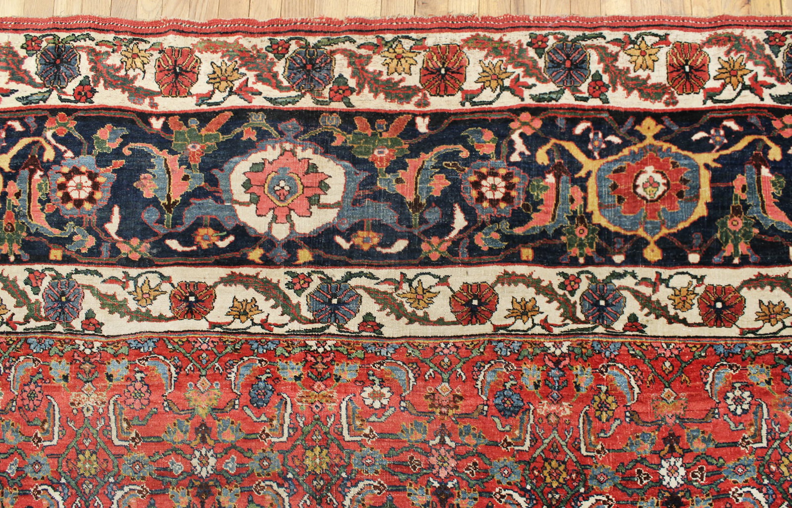 Antique Persian Bidjar Rug 14'4" H x 11'3" W - 7
