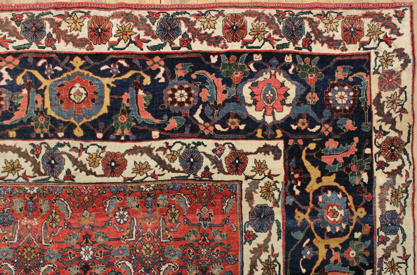 Antique Persian Bidjar Rug 14'4" H x 11'3" W - 8