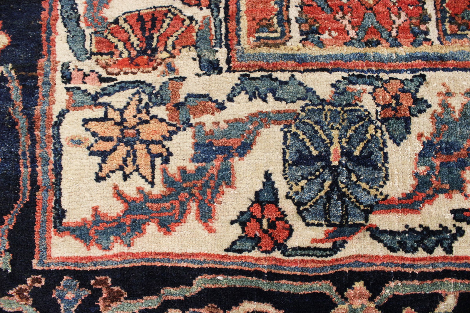 Antique Persian Bidjar Rug 14'4" H x 11'3" W - 9