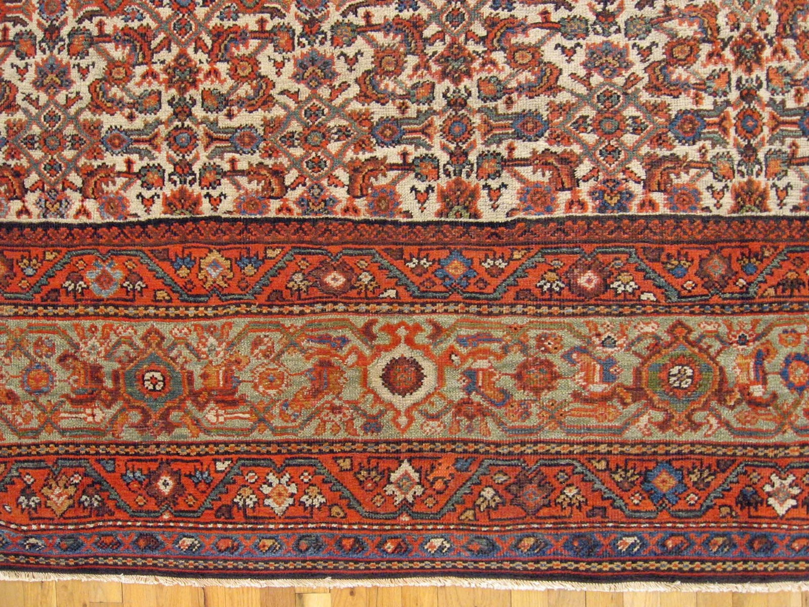 Antique Persian Sultanabad Rug 14'0" H x 10'4" W - 2