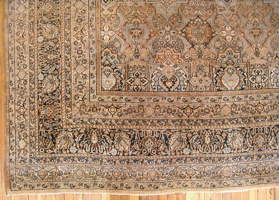 Antique Persian Meshed Rug 13'4" H x 10'7" W - 3