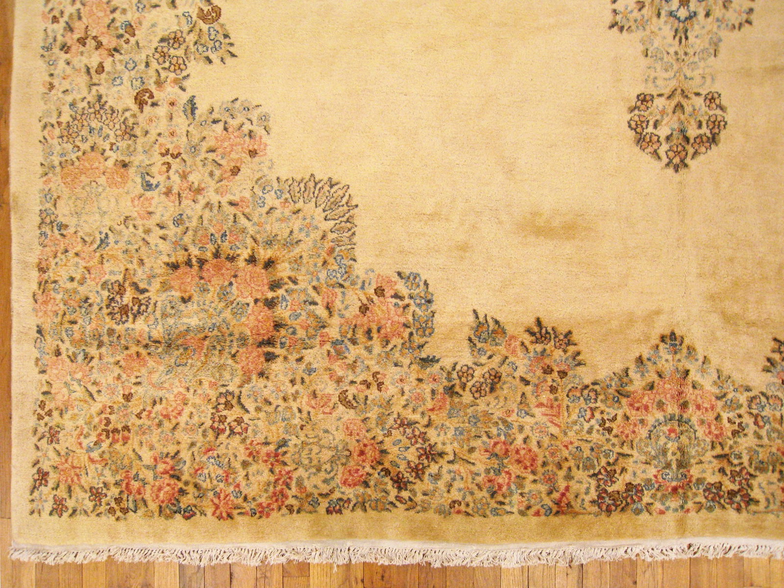 Vintage Persian Kerman Rug 13'4" H x 9'8" W - 3