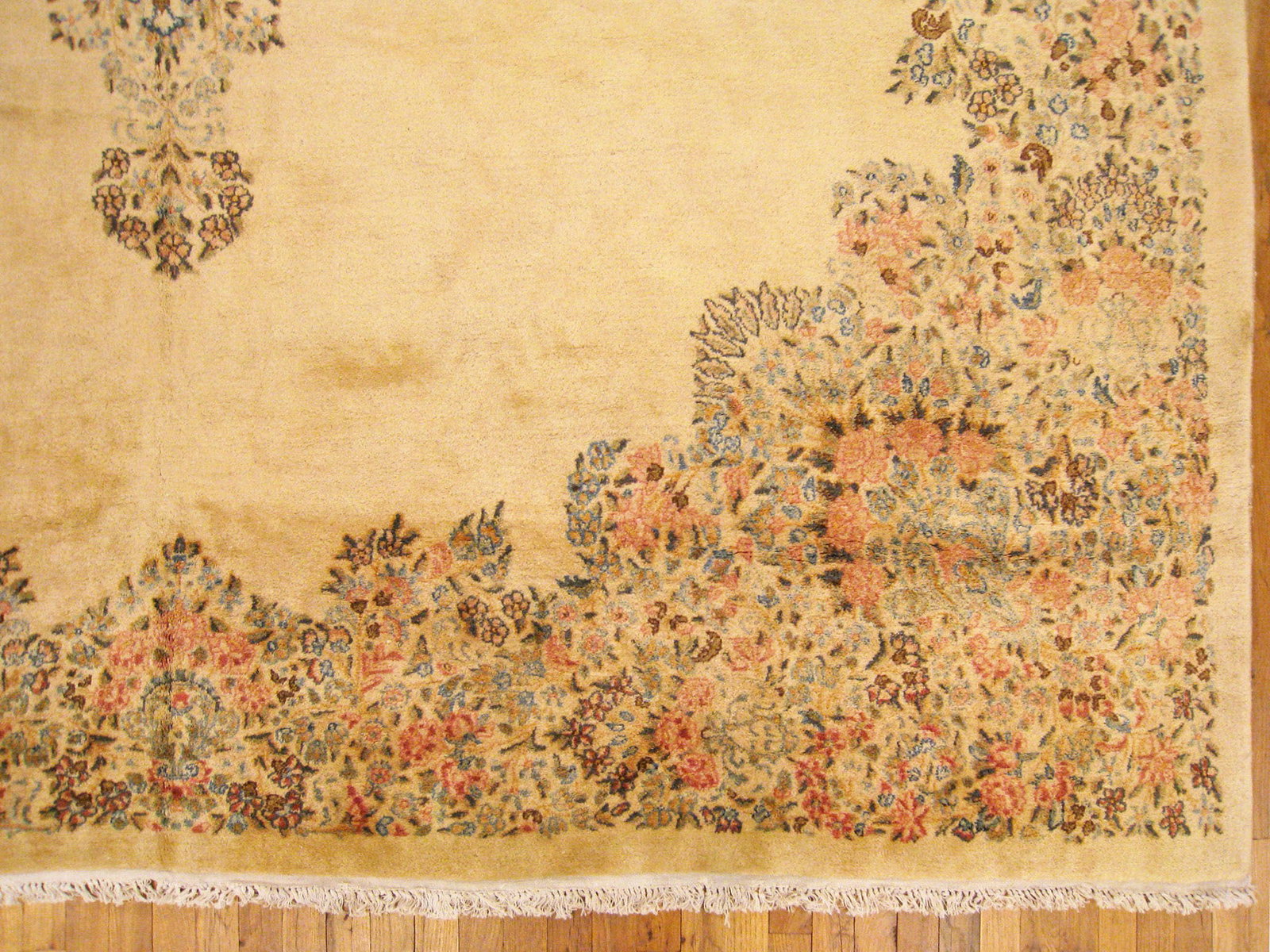 Vintage Persian Kerman Rug 13'4" H x 9'8" W - 4