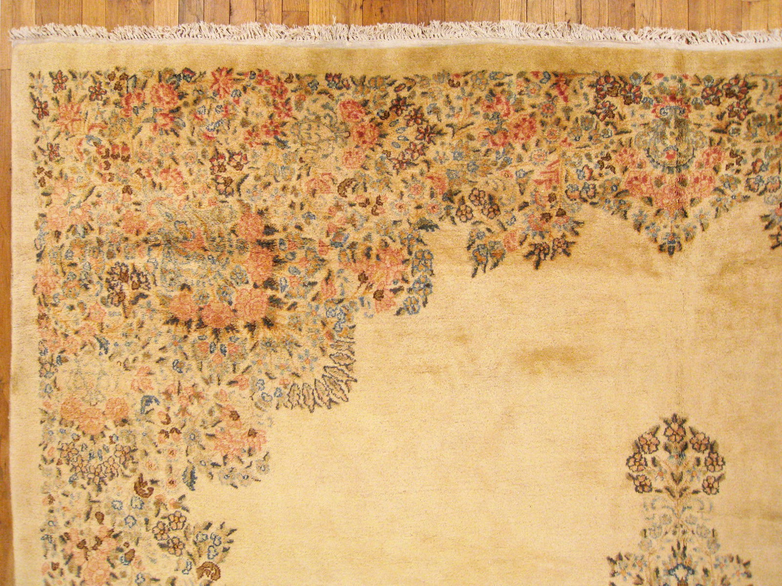 Vintage Persian Kerman Rug 13'4" H x 9'8" W - 7