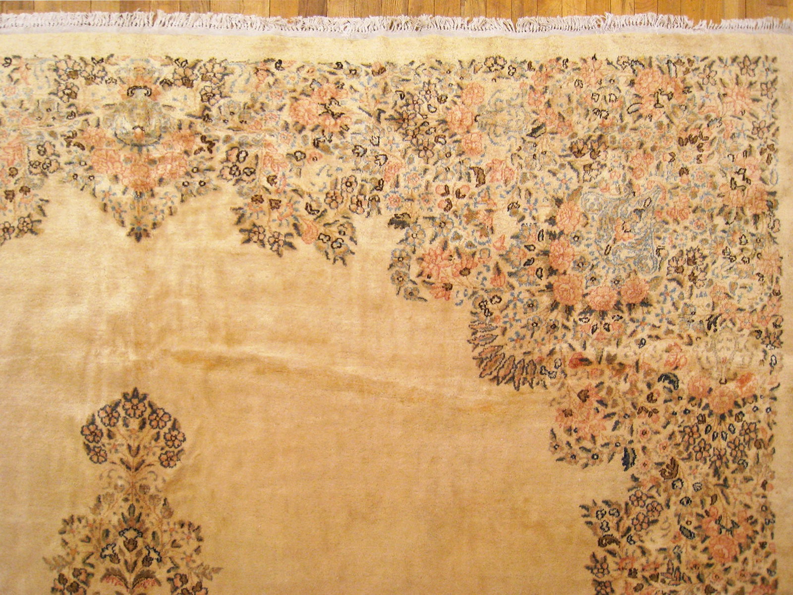 Vintage Persian Kerman Rug 13'4" H x 9'8" W - 8