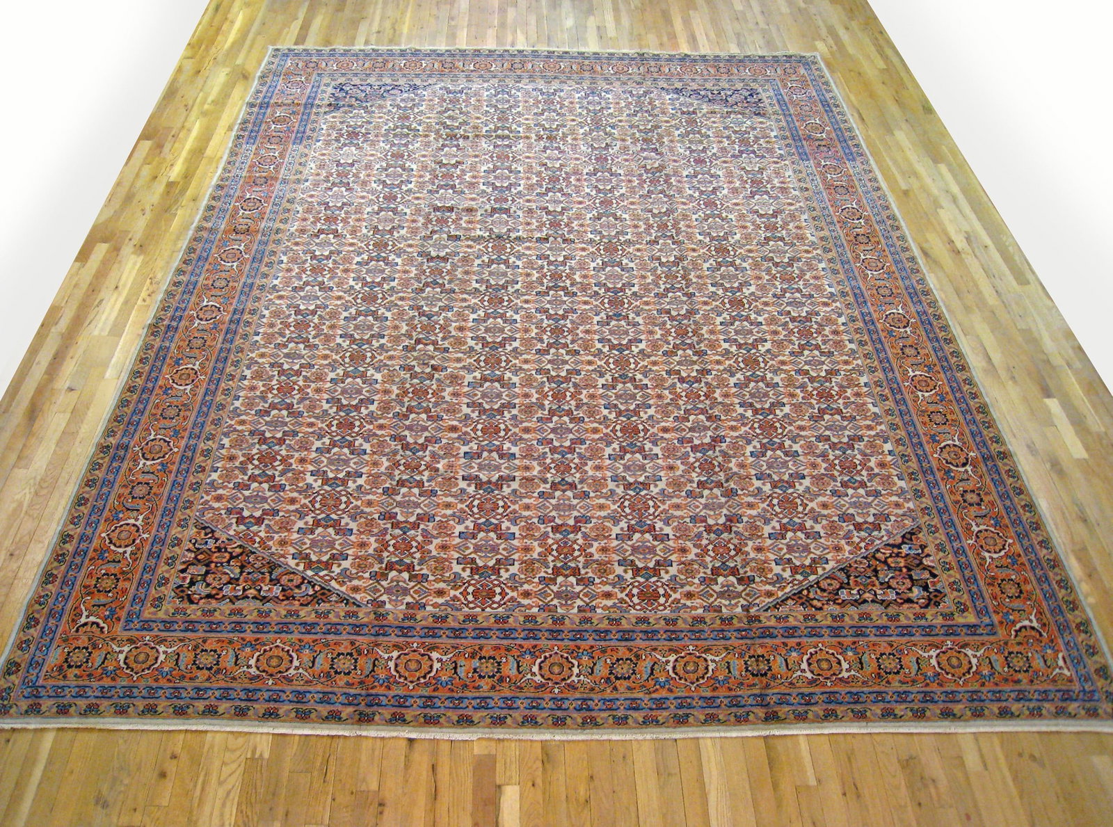 Antique Persian Tabriz Rug 12'9" H x 10'2" W - 2