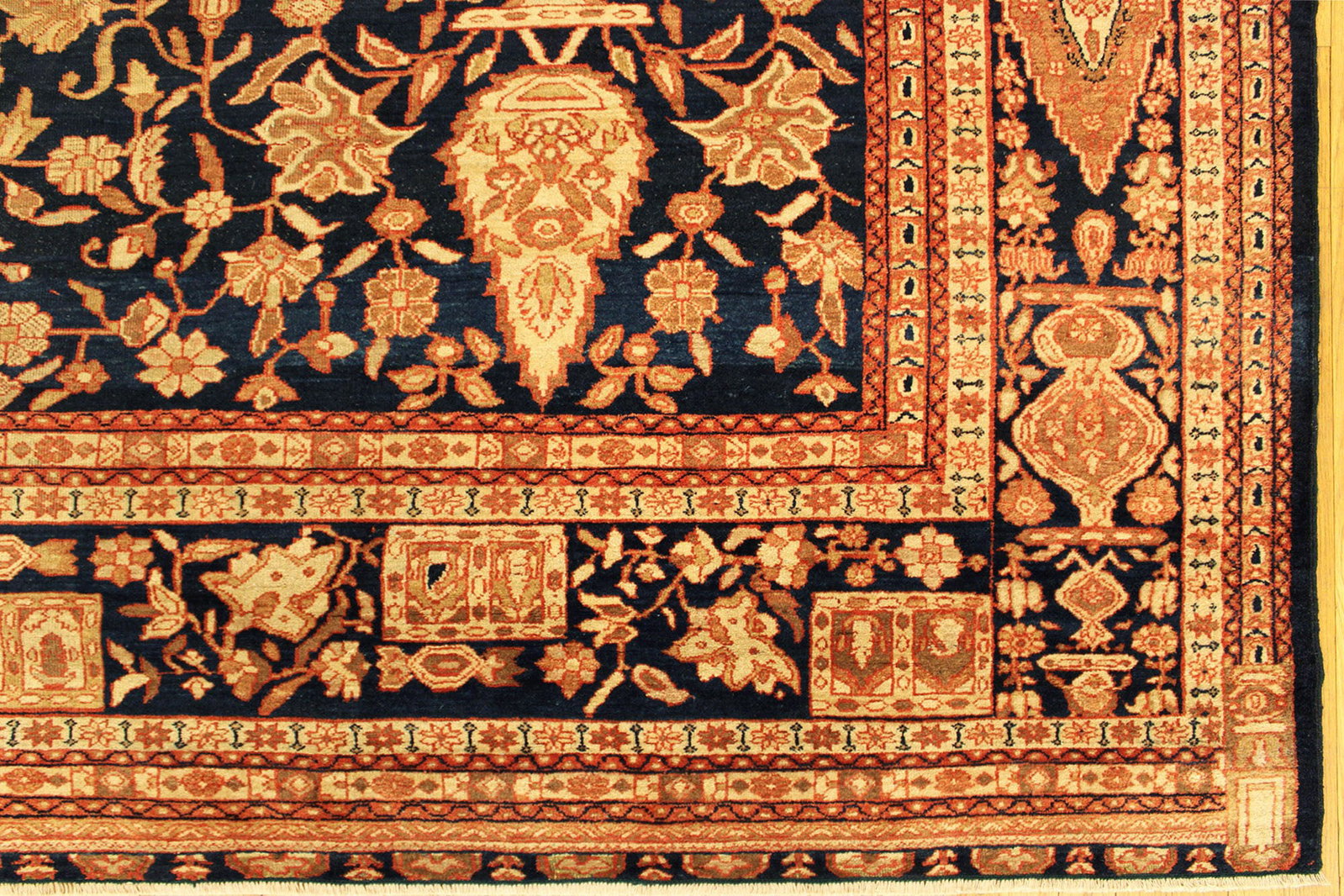 Antique Persian Ferahan Sarouk Rug 12'5" H x 9'0" W - 4