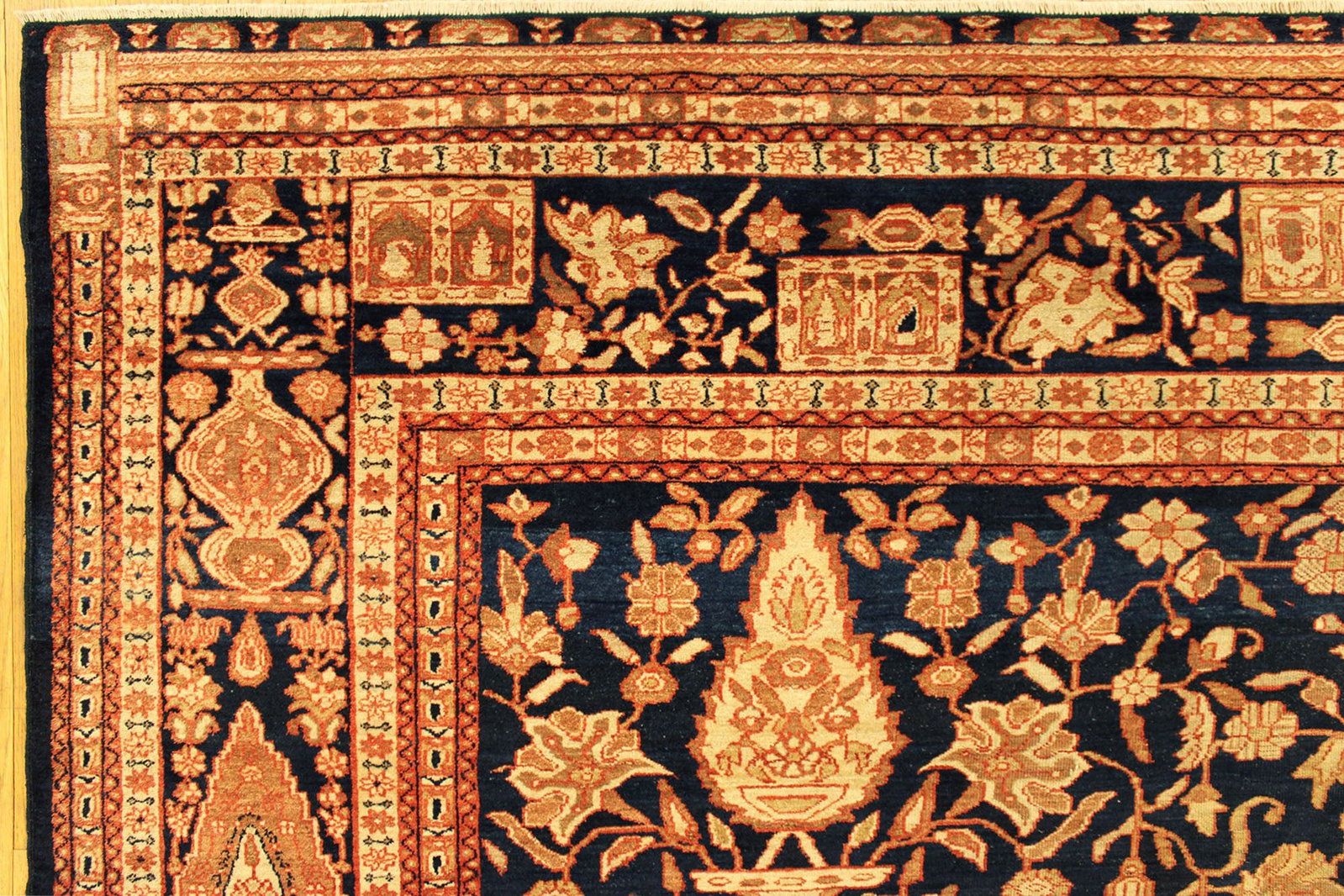 Antique Persian Ferahan Sarouk Rug 12'5" H x 9'0" W - 7