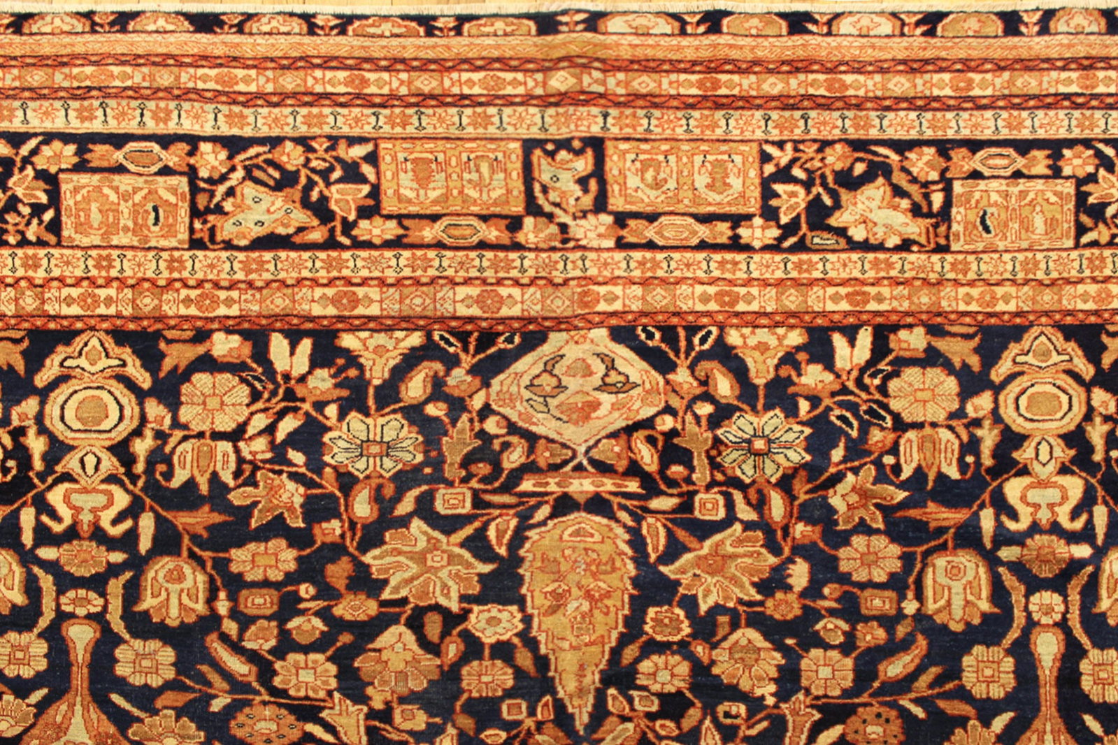 Antique Persian Ferahan Sarouk Rug 12'5" H x 9'0" W - 8