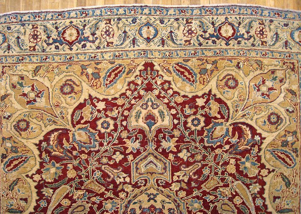 Antique Persian Heriz Rug 12'2" H x 8'4" W - 7