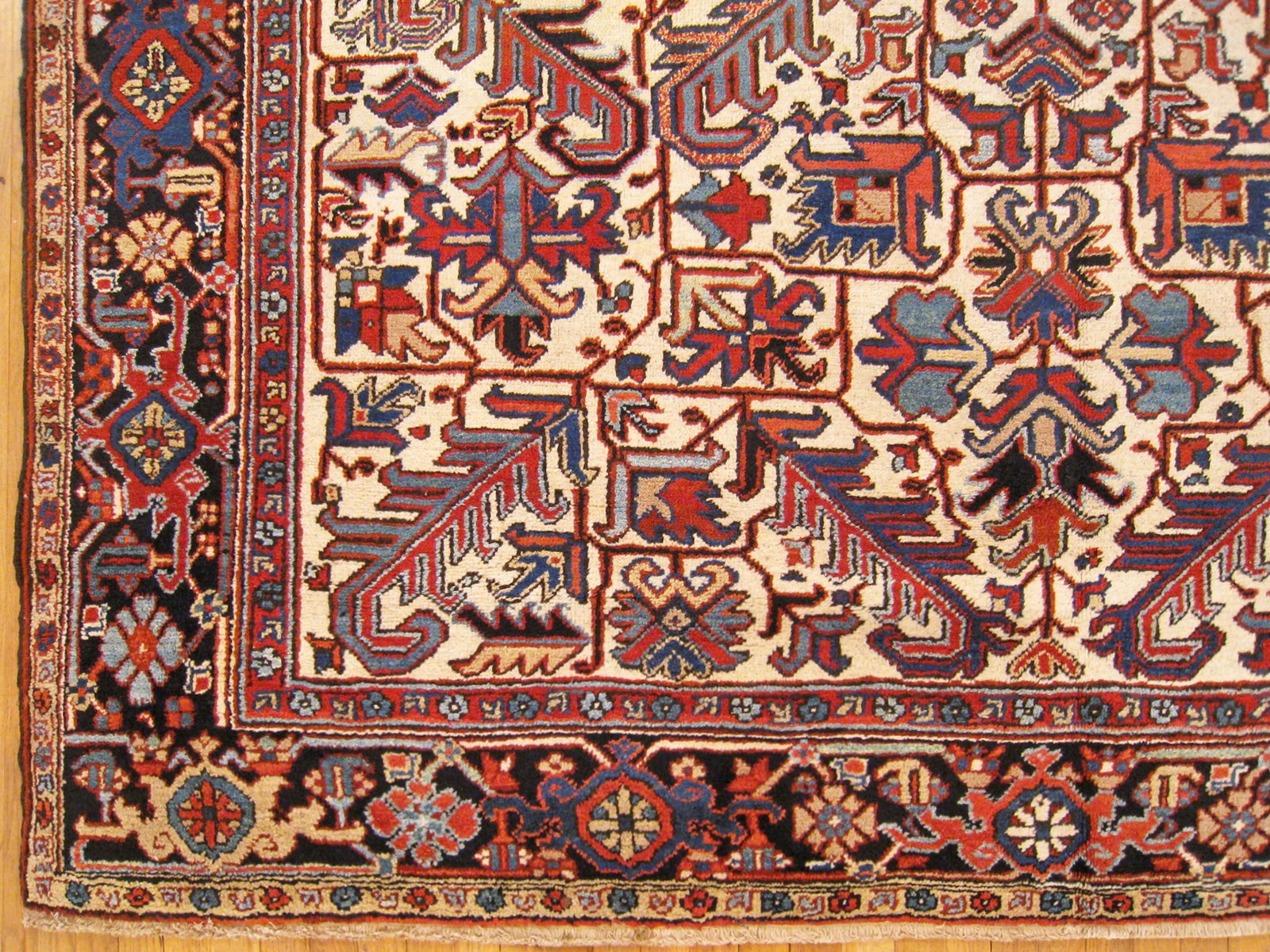 Vintage Persian Heriz Rug 12'0" H x 8'8" W - 3