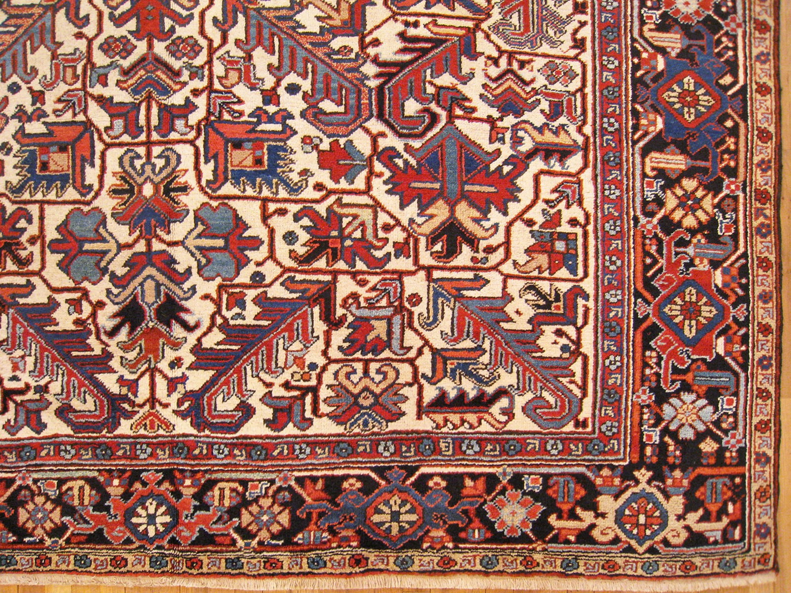 Vintage Persian Heriz Rug 12'0" H x 8'8" W - 4