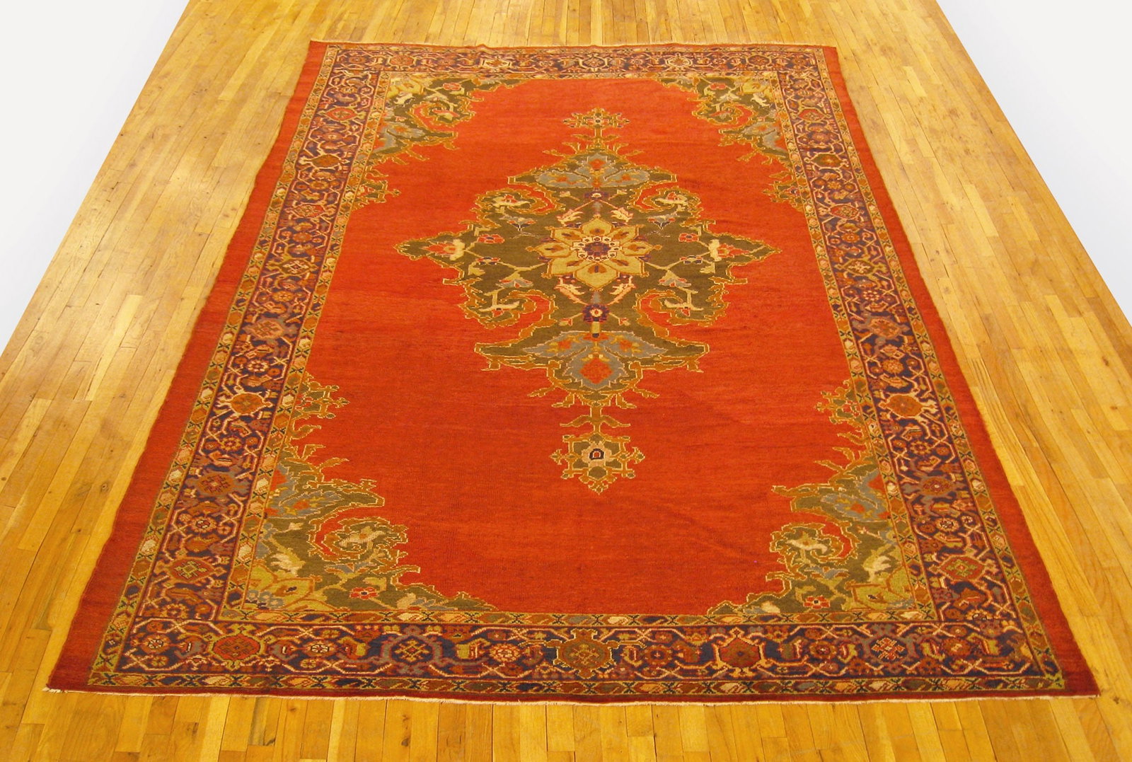 Antique Persian Sultanabad Rug 12'0" H x 8'0" W - 2
