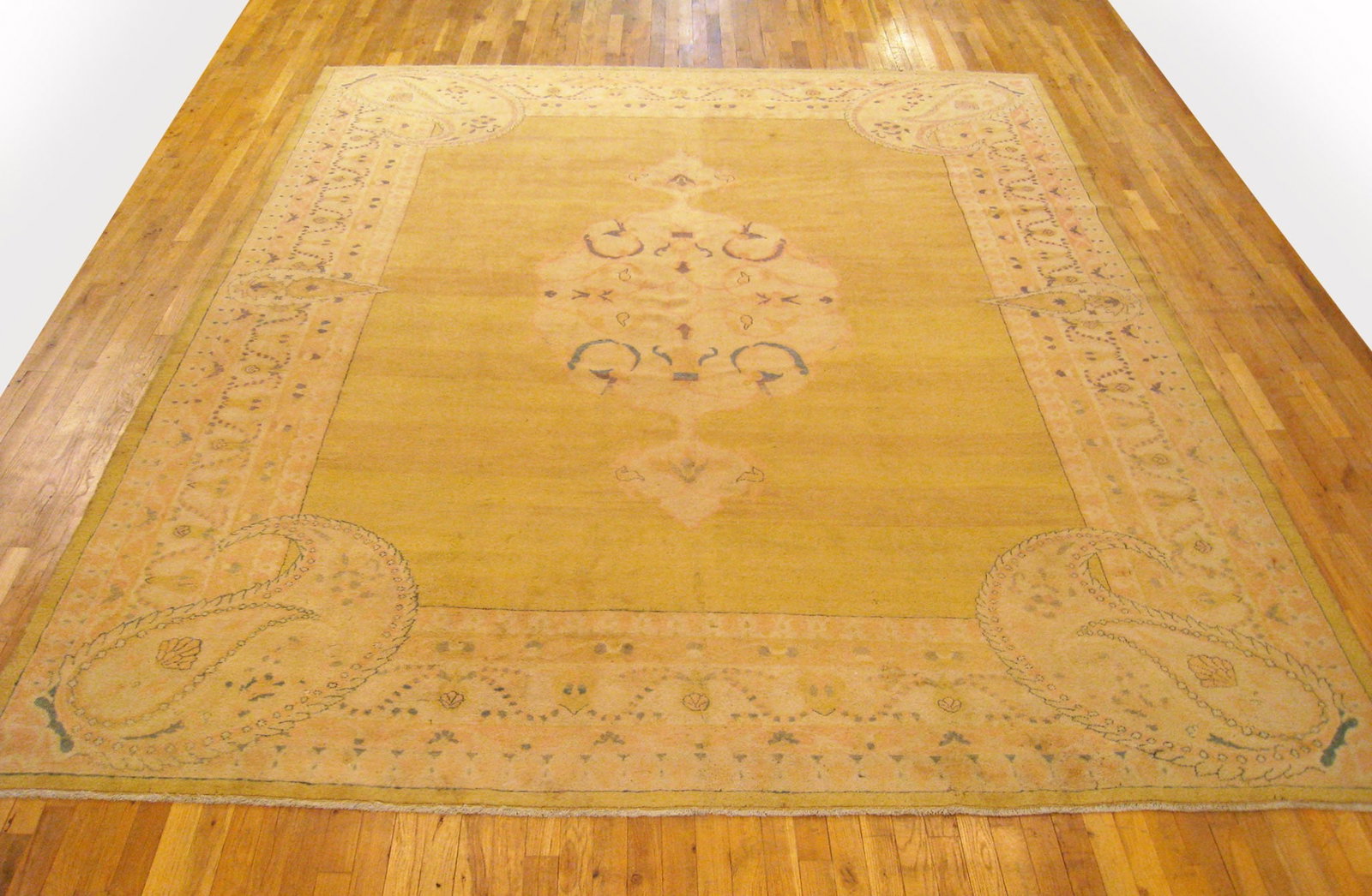 Antique Indian Agra Rug 11'7" H x 9'1" W - 2